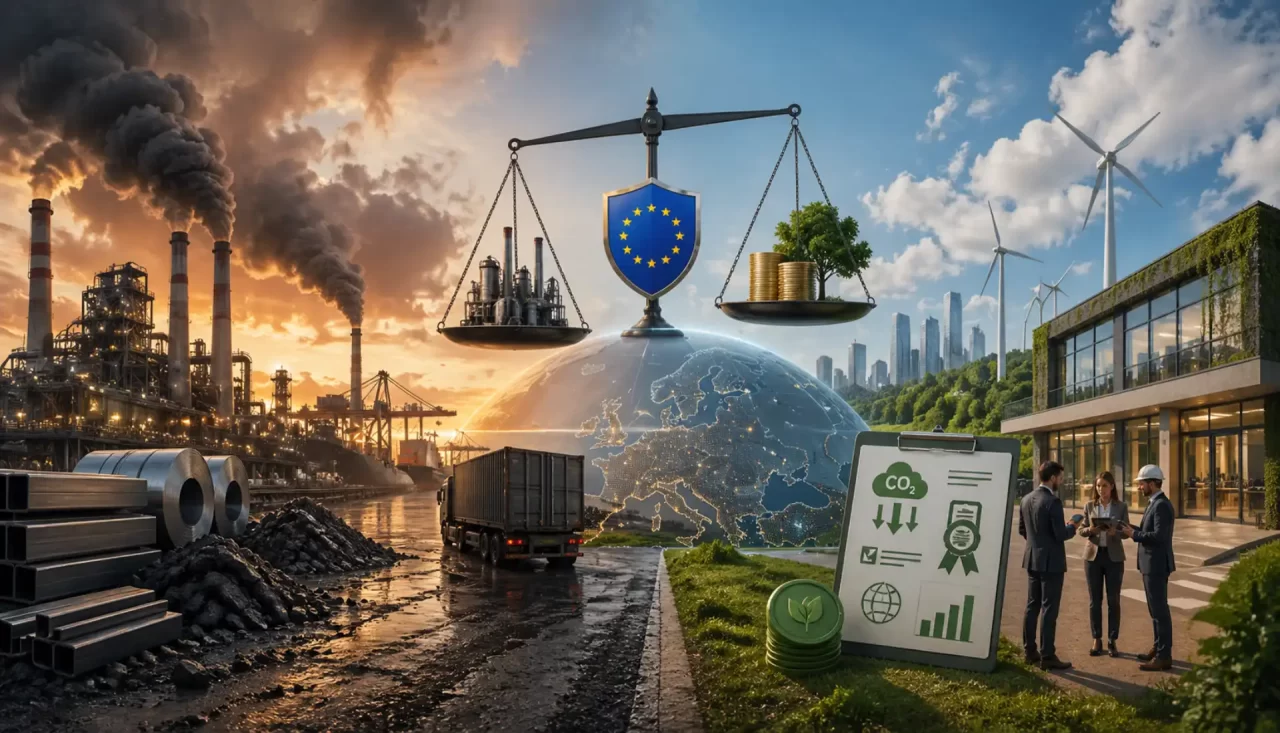 CBAM entra em vigor: o primeiro preço dos certificados de carbono europeus e o que muda para as empresas