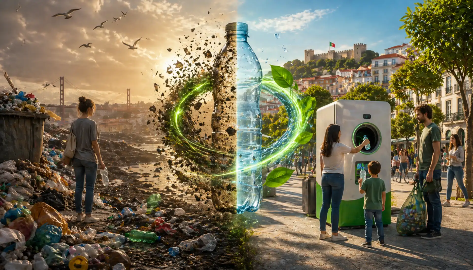 Volta reciclagem embalagens