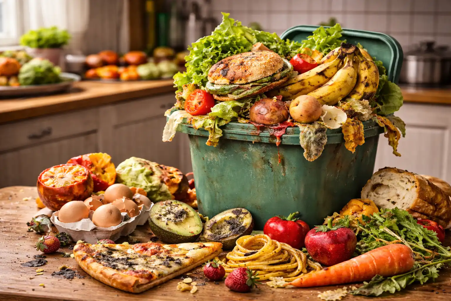 desperdício alimentar
