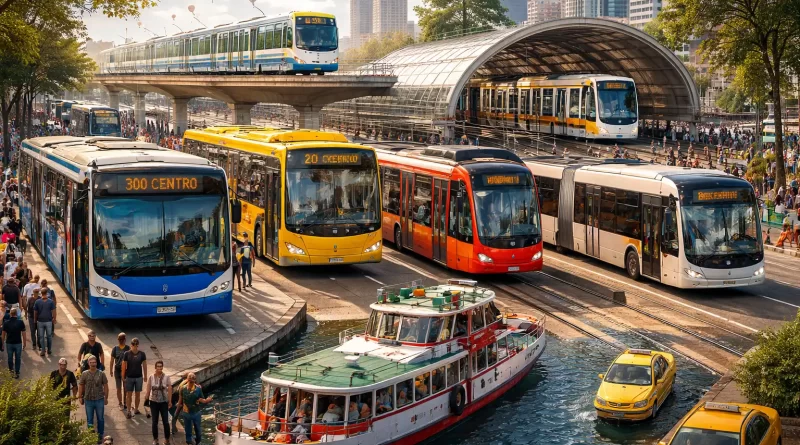 transportes públicos autocarro