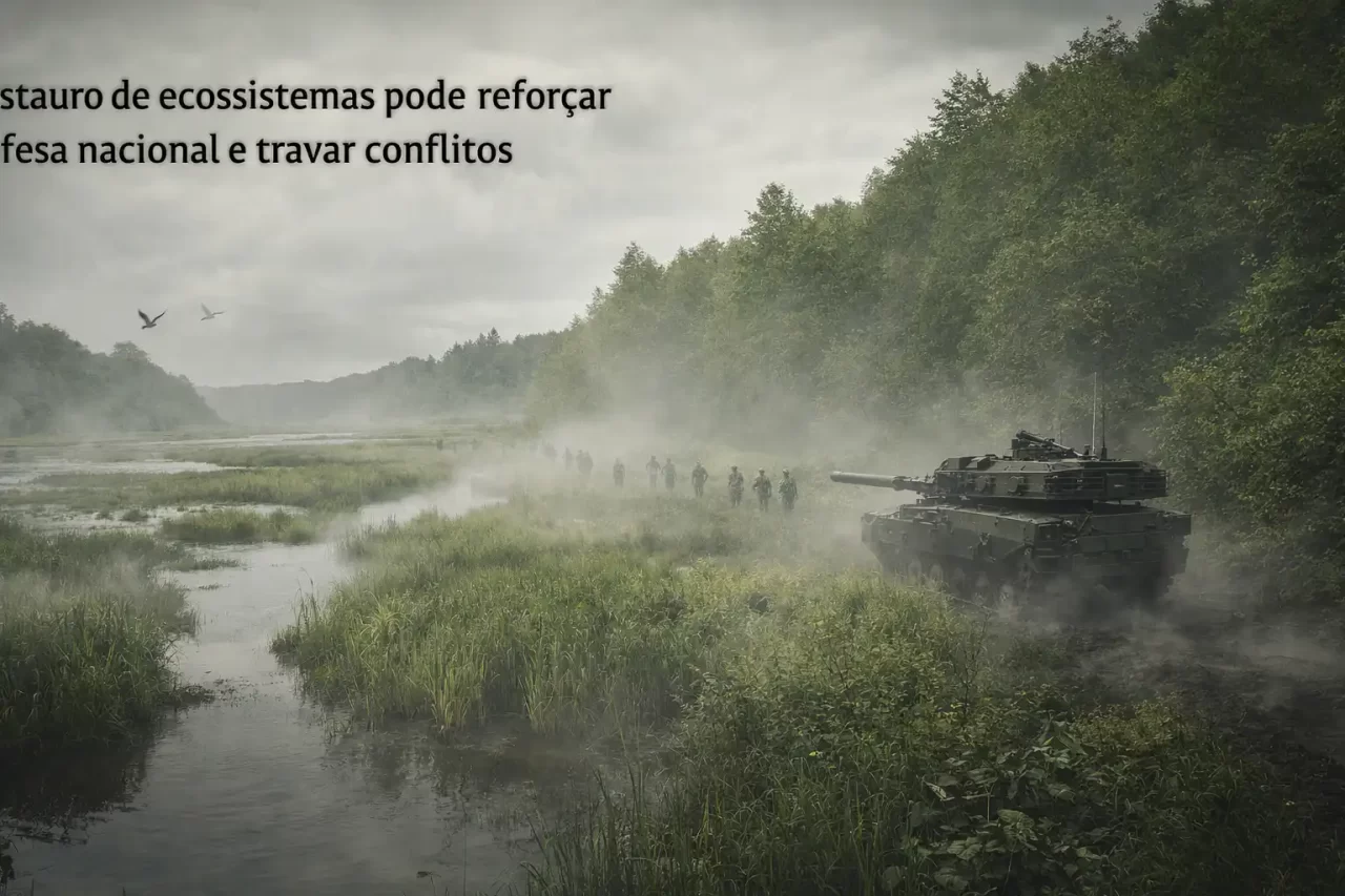 Restauro de ecossistemas pode reforçar defesa nacional e travar conflitos