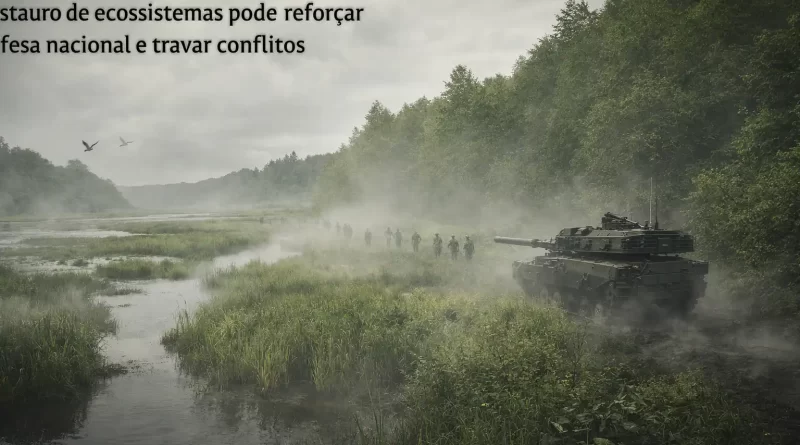 Restauro de ecossistemas pode reforçar defesa nacional e travar conflitos