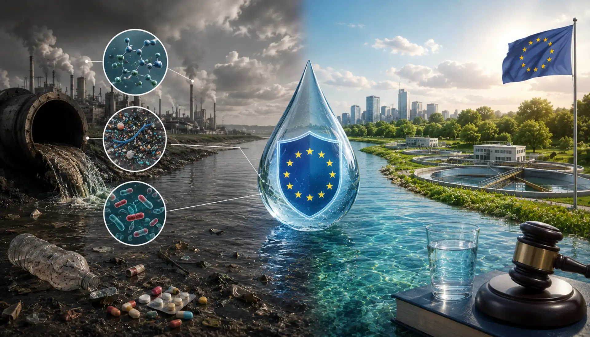PFAS, microplásticos e resistência antimicrobiana: a nova lei europeia da água entrou em vigor