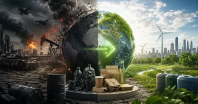 Guerra, petróleo caro e embalagens: como os choques geopolíticos estão a acelerar a transição para materiais sustentáveis