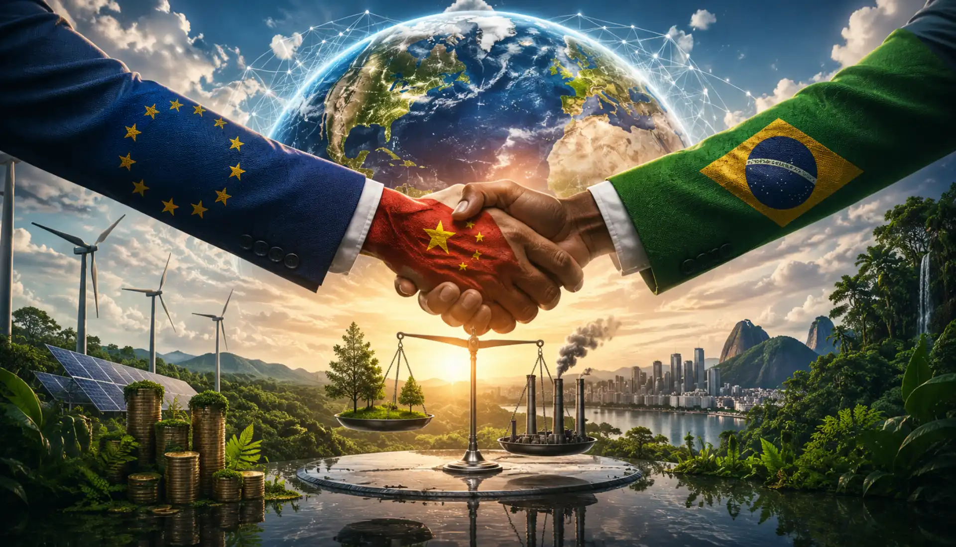 O preço do carbono vai falar uma língua comum: a UE, a China e o Brasil criaram a maior coligação climática da história