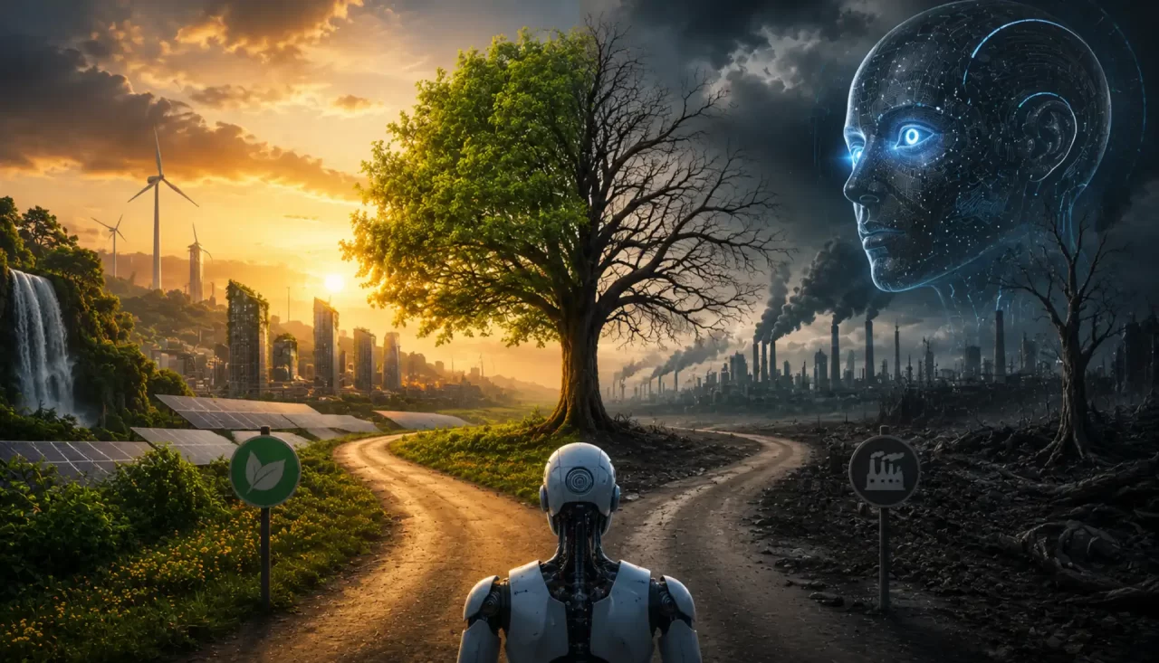 Inteligência artificial vai acelerar a transição verde – ou destruí-la. Depende das escolhas que fizermos agora