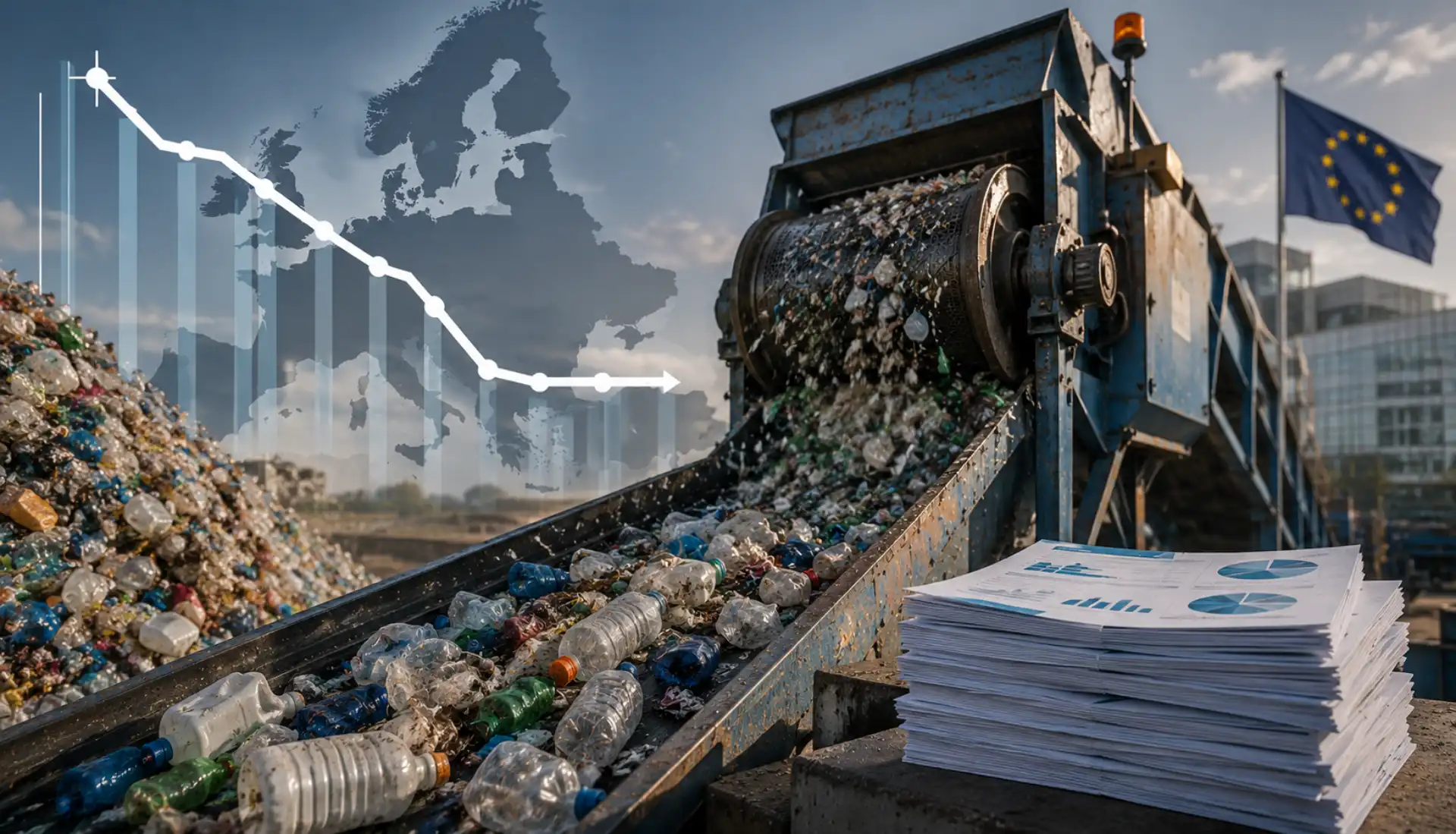 A reciclagem de plásticos na Europa quase parou - e o relatório que o prova chegou esta semana