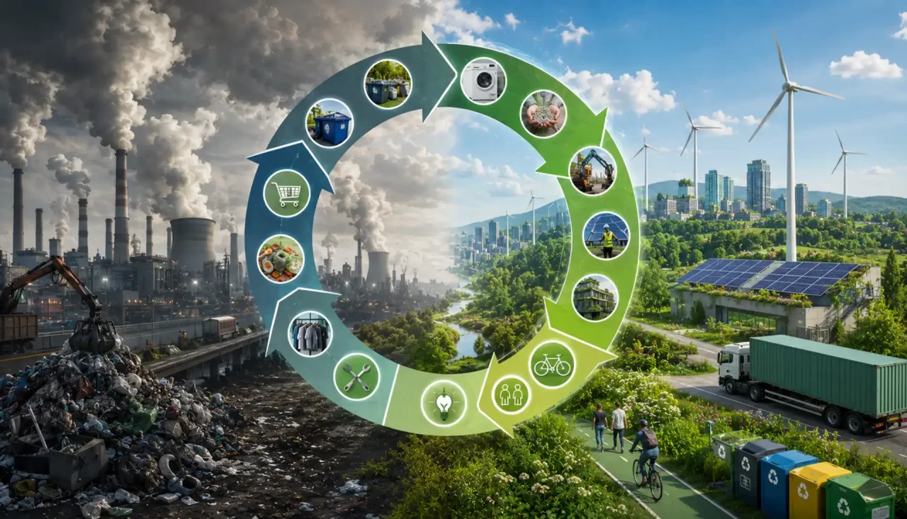 17 medidas circulares podem reduzir o impacto climático da Europa em 22%… e poupar quase mil milhões de toneladas de CO2