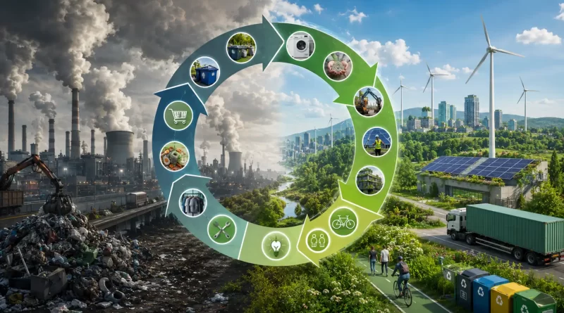 17 medidas circulares podem reduzir o impacto climático da Europa em 22%... e poupar quase mil milhões de toneladas de CO2