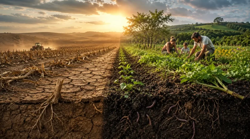 Agricultura regenerativa: cultivar sem destruir o solo que nos alimenta