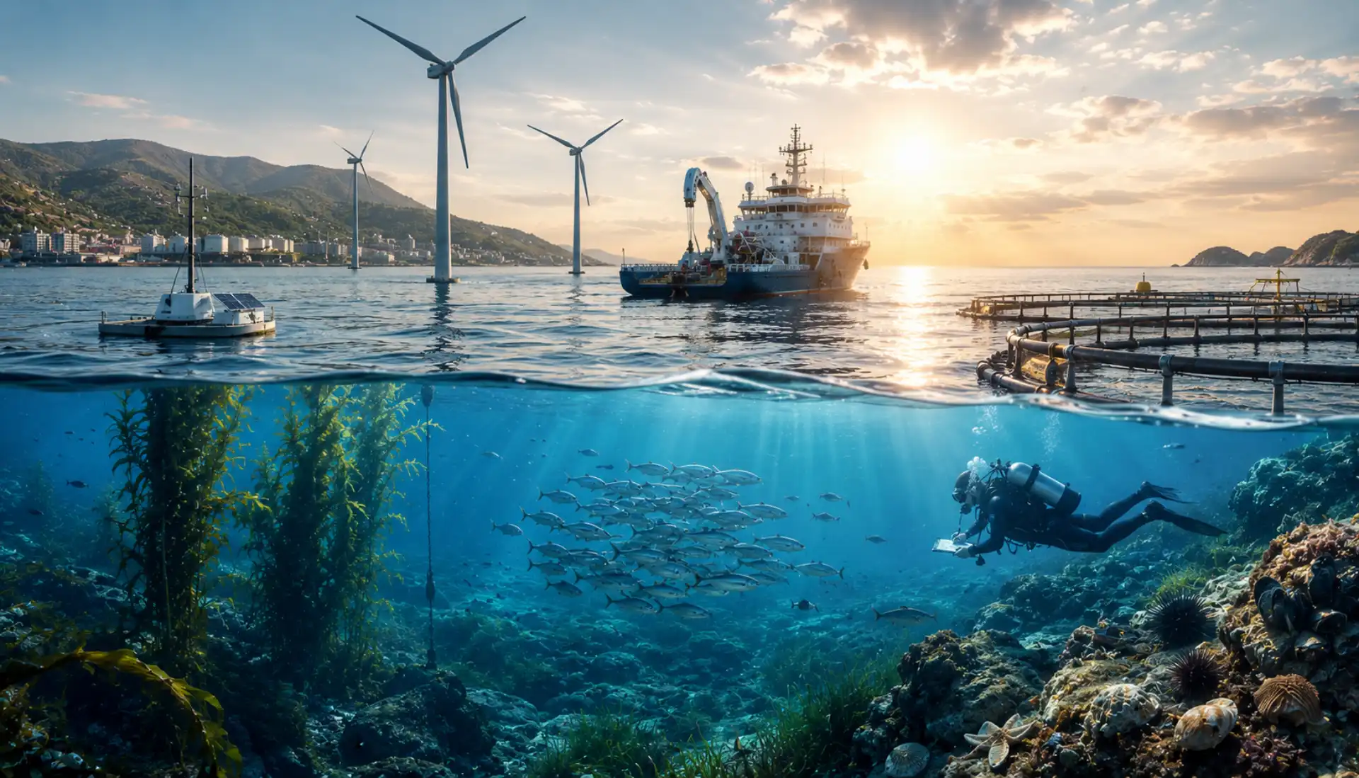 Economia azul: o oceano como motor de desenvolvimento sustentável