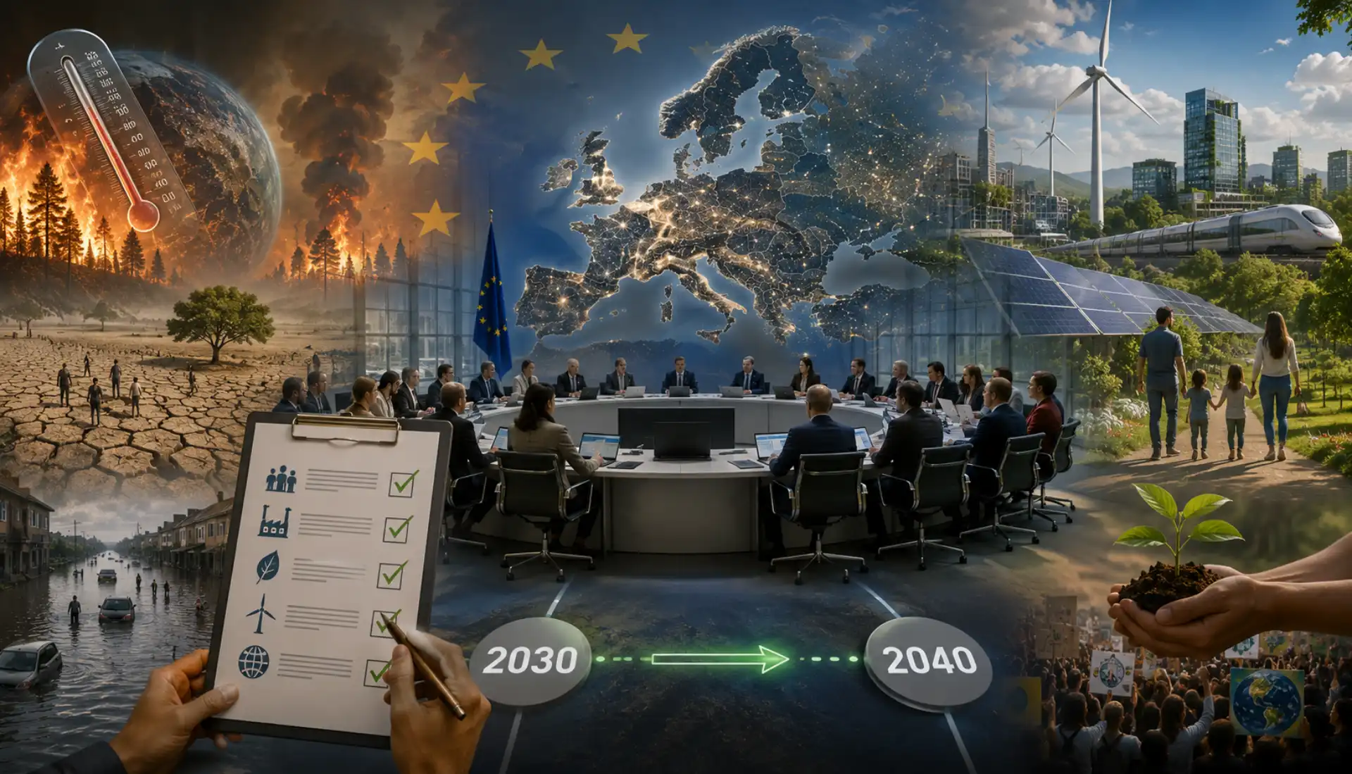 O futuro climático da Europa depois de 2030: o que está a ser decidido agora - e o que está em jogo