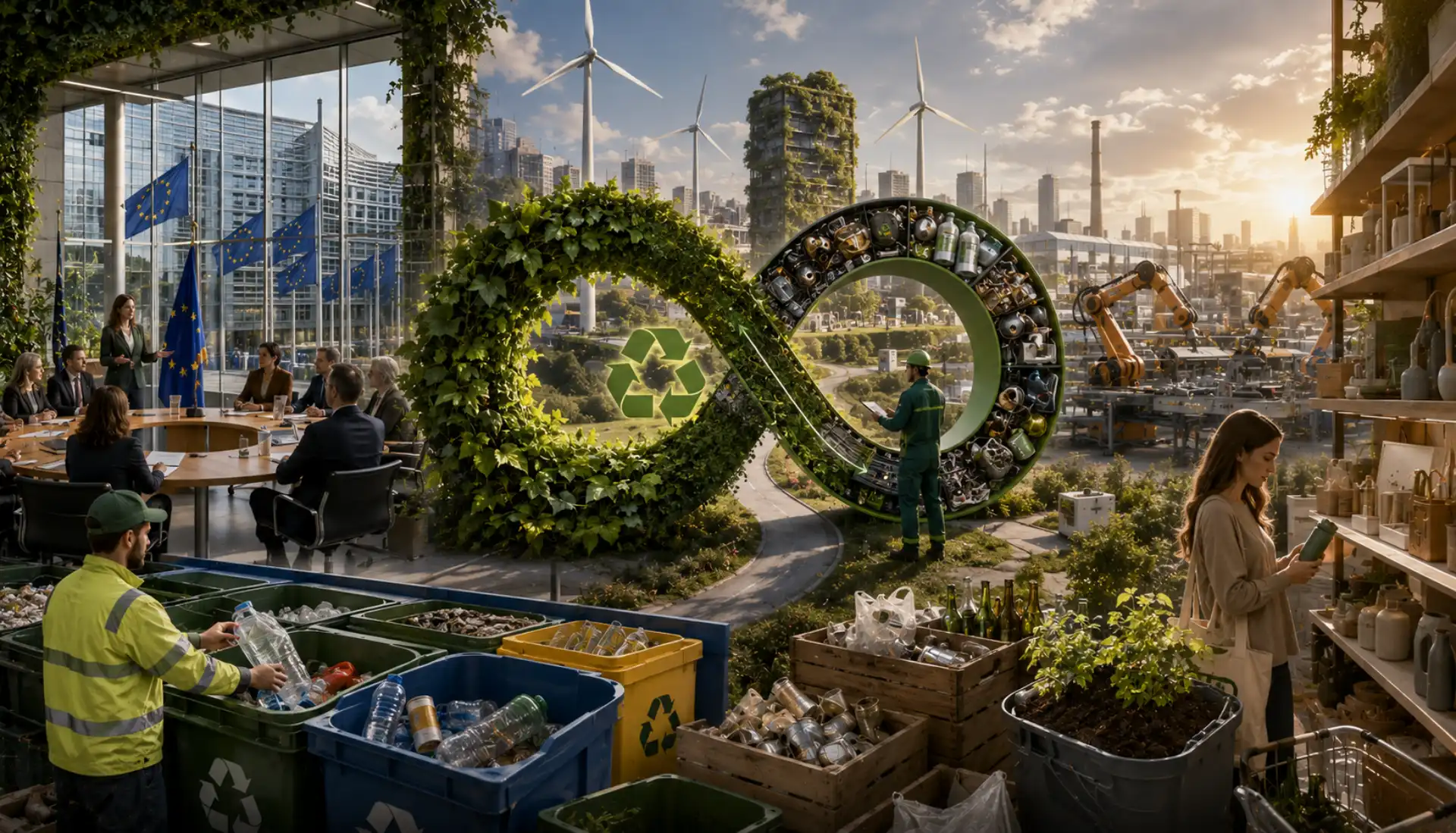 Lei da Economia Circular Europeia: o diploma que pode transformar a forma como a Europa produz e consome