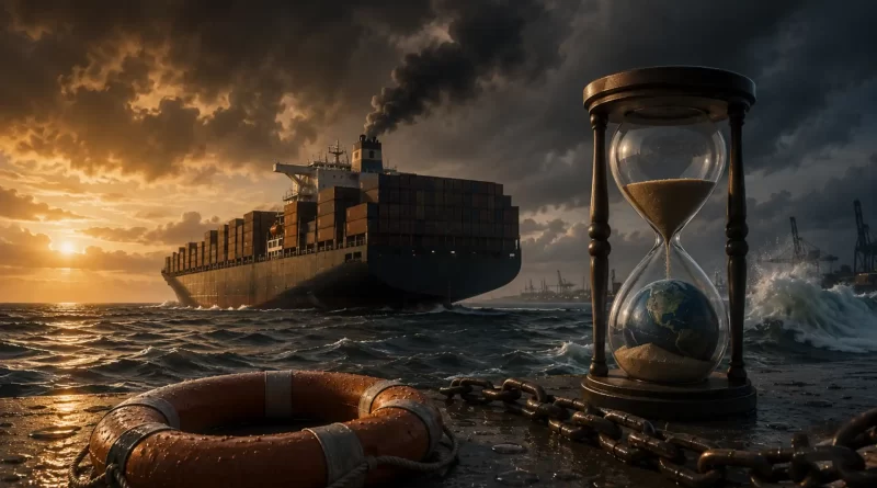 O transporte marítimo adia (de novo) o seu quadro climático global, e o tempo começa a escassear
