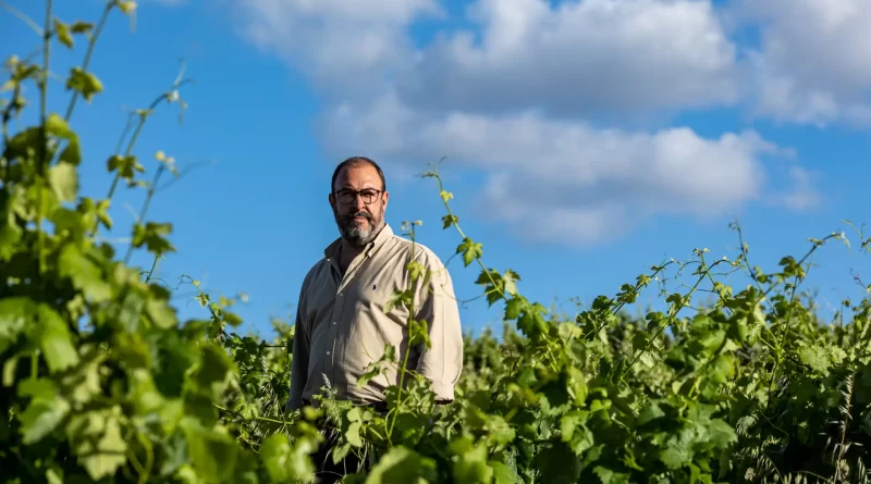 Luís Serrano Mira, proprietário da Herdade das Servas, produtor fundador e anfitrião do Regenerative Wine Fest viticultura
