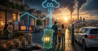 O carbono vai chegar aos edifícios e aos carros em 2028 - o que é o ETS2 e o que muda para os portugueses
