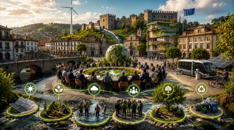 Guimarães está, esta semana, no centro da Europa da resiliência climática