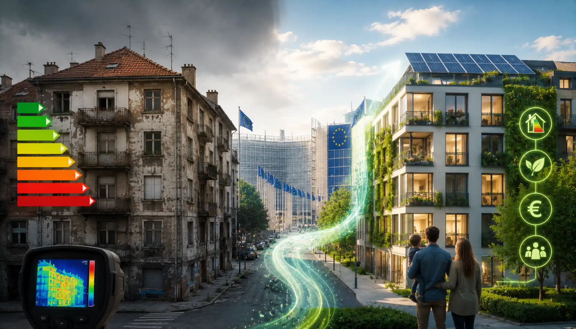 Três quartos dos edifícios europeus têm um desempenho energético fraco... e a Comissão Europeia explica porque isso vai mudar