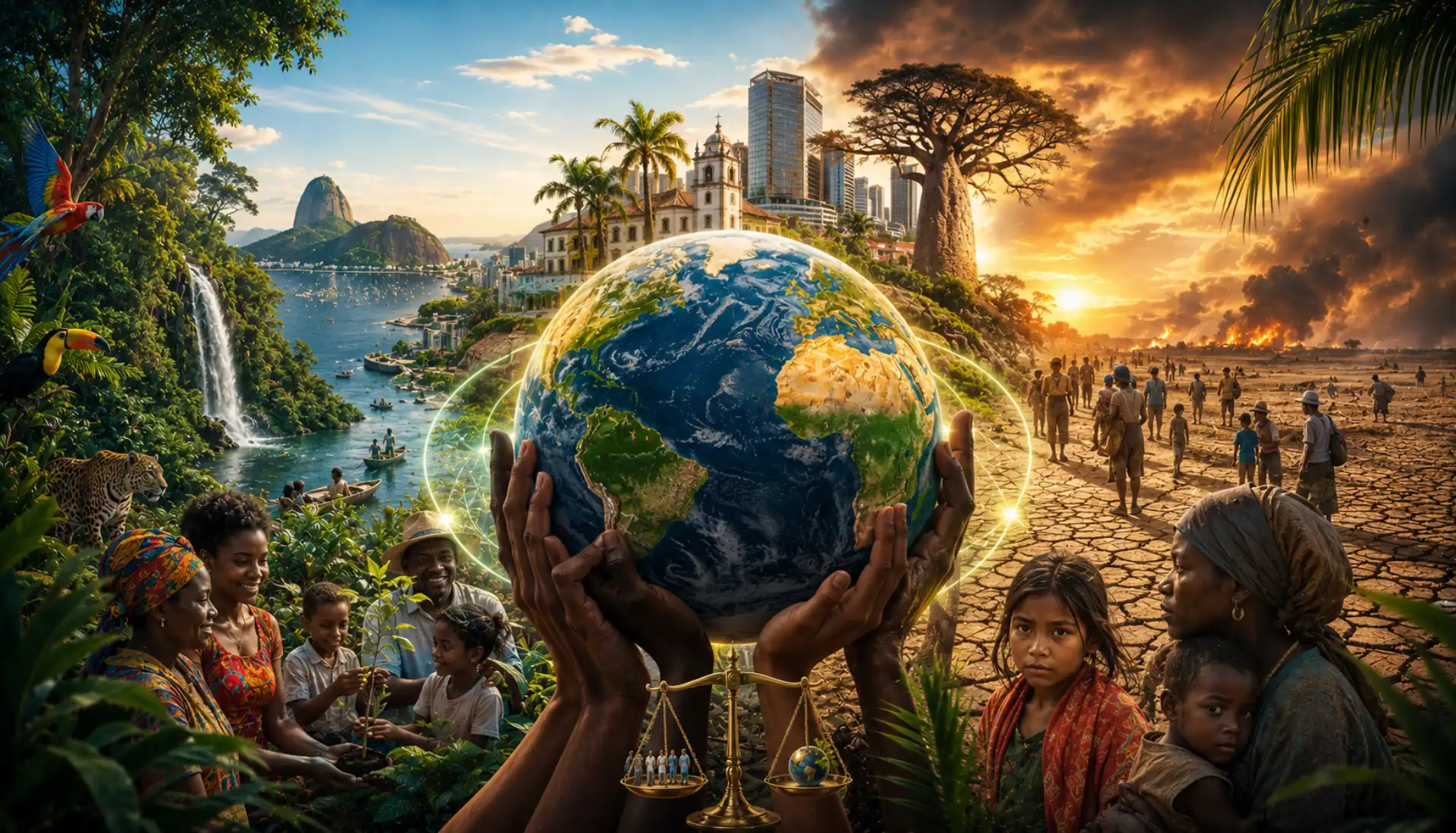 Os trópicos são o futuro: biodiversidade, injustiça climática e a lusofonia no centro do mundo