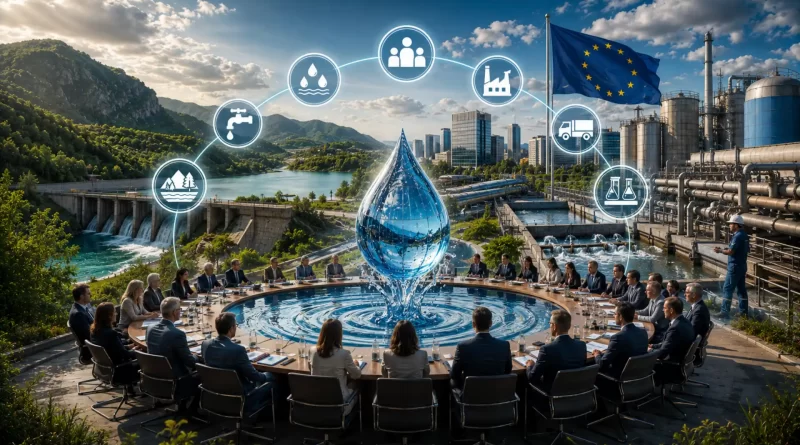 A água tornou-se um activo estratégico europeu, e a Comissão reuniu toda a cadeia de valor para o discutir
