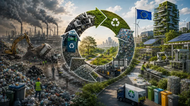 A Europa fala de reciclagem há décadas. O Circular Economy Act de julho vai ter de provar que é capaz de a fazer