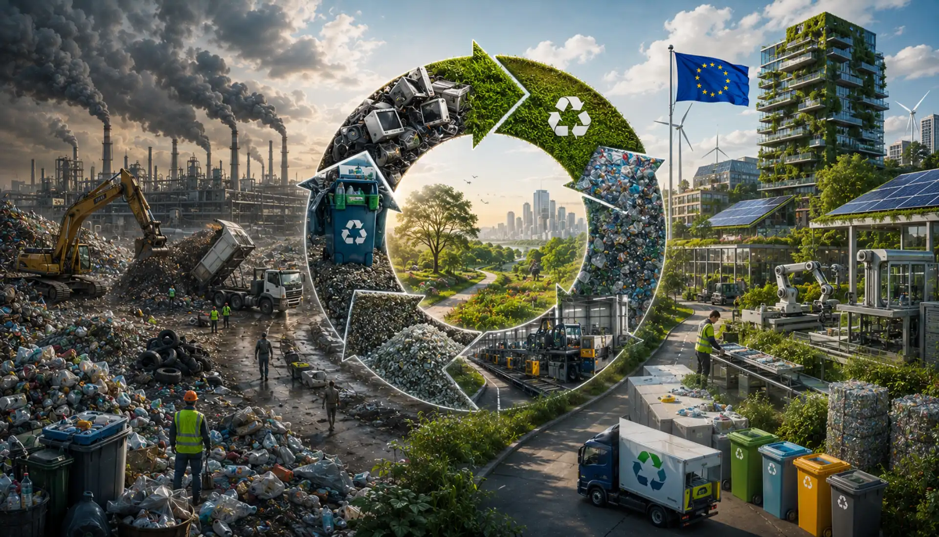 A Europa fala de reciclagem há décadas. O Circular Economy Act de julho vai ter de provar que é capaz de a fazer