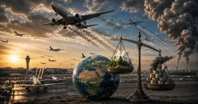 A aviação europeia está em máximos de emissões, e o sistema global que devia compensar falha