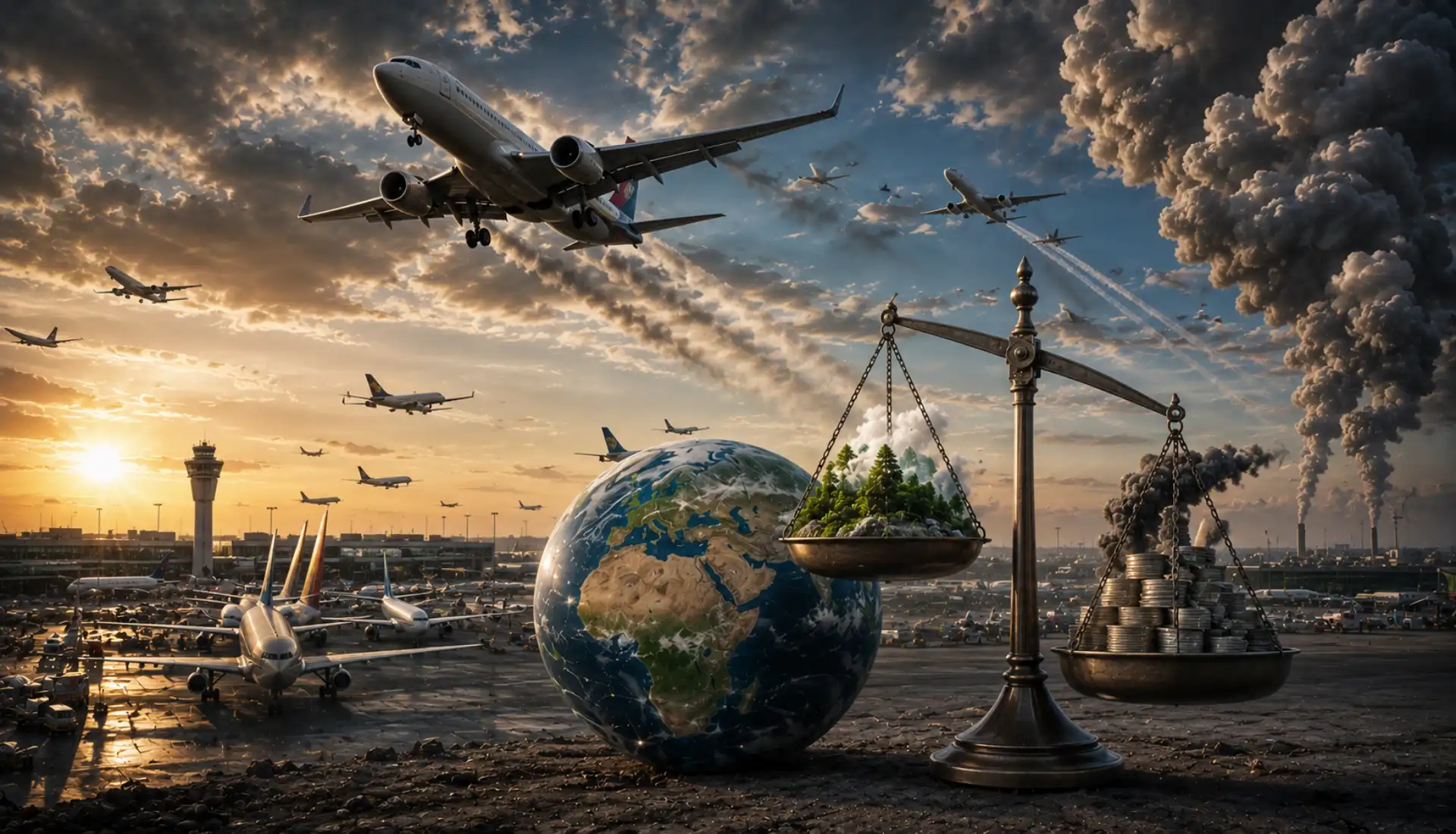 A aviação europeia está em máximos de emissões, e o sistema global que devia compensar falha